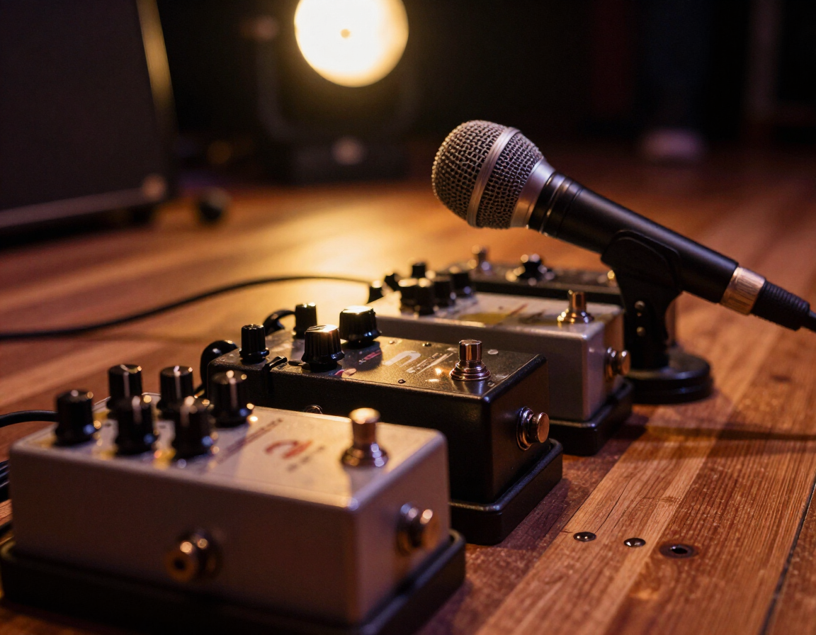 Stage equipment detail