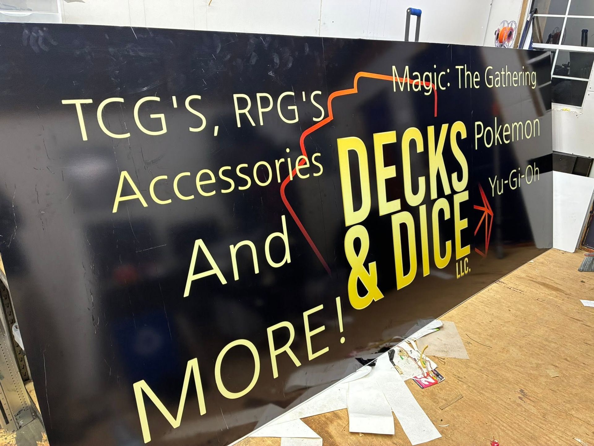 Retail window graphics
