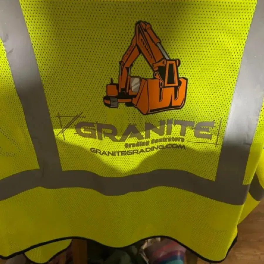 Hi-vis with full-color print