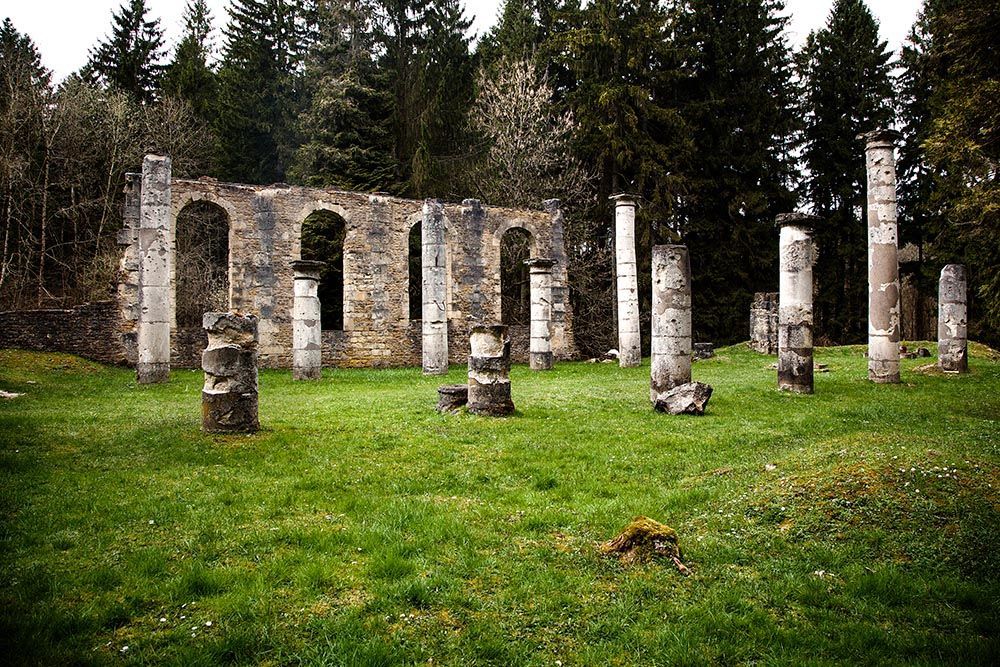 Ornes, Slag bij Verdun, Ruïne kerk