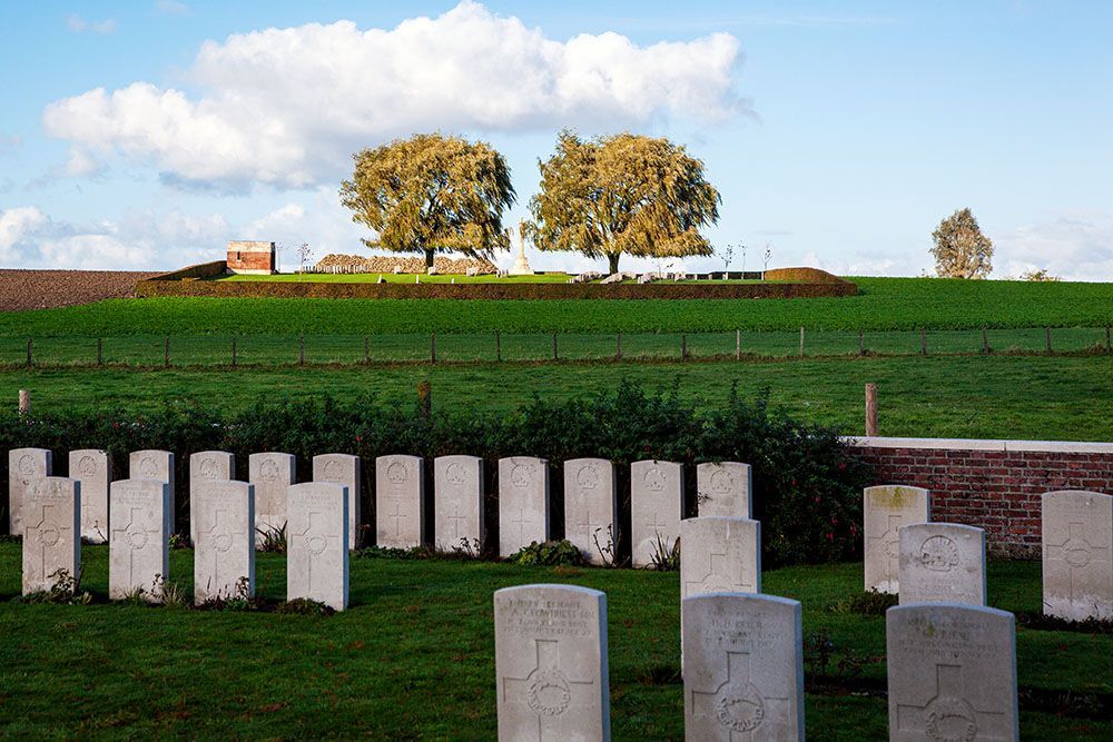 Mud corner & Prowse Point cemeter, WW1