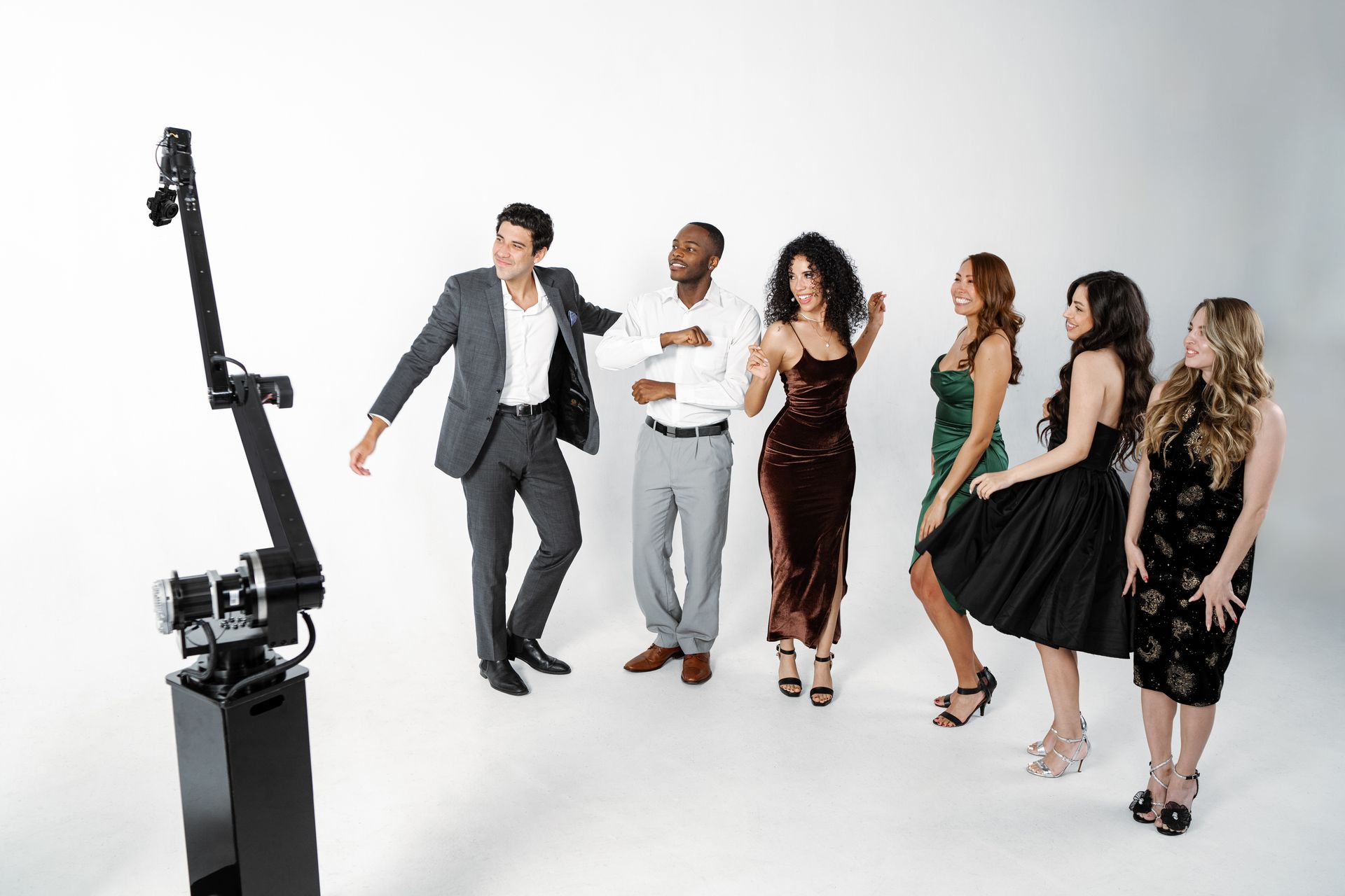 Glam Bot slow-motion video booth at a corporate event