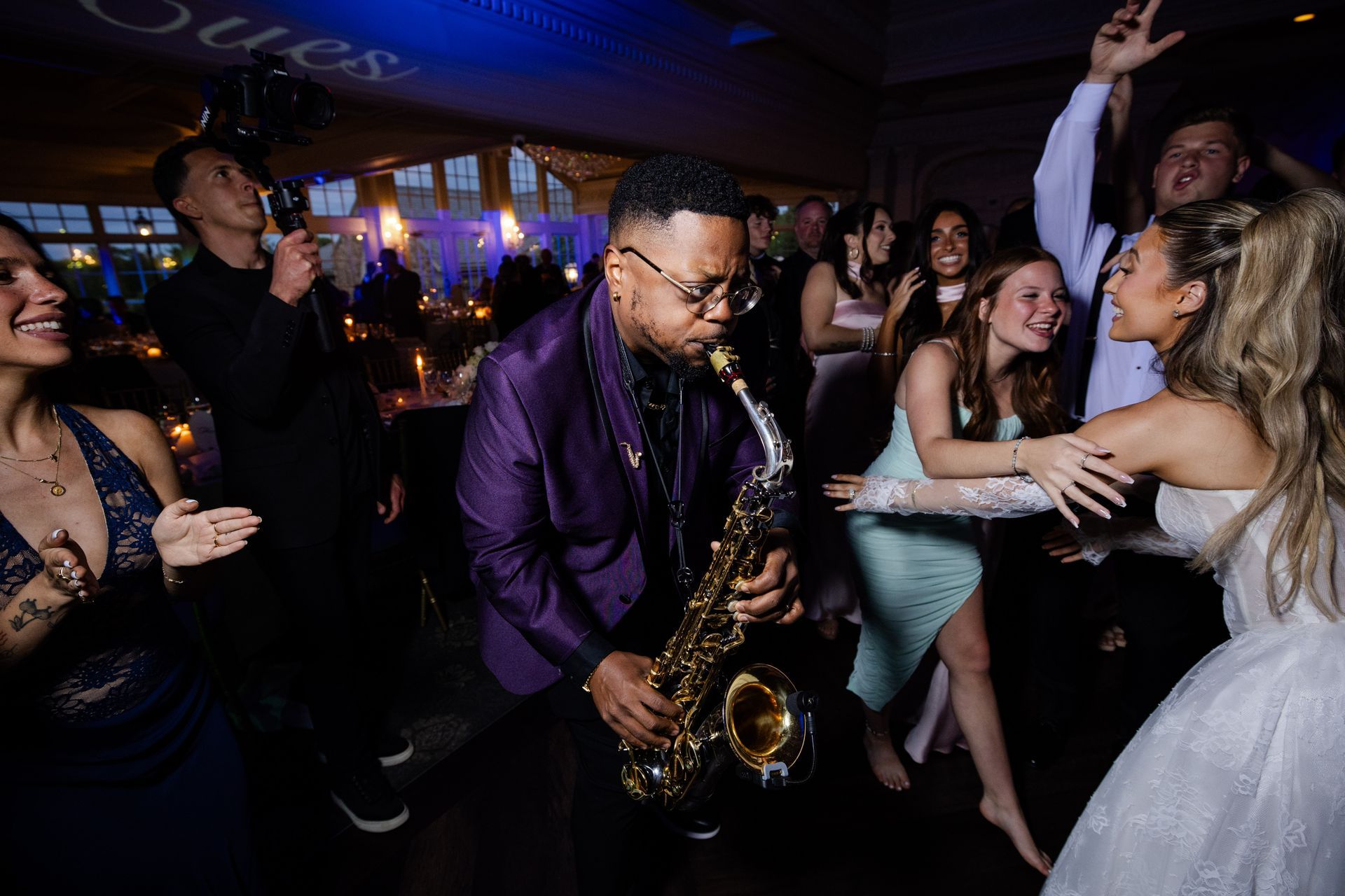 Mystical Entertainment Group hybrid saxophone at The Park Savoy