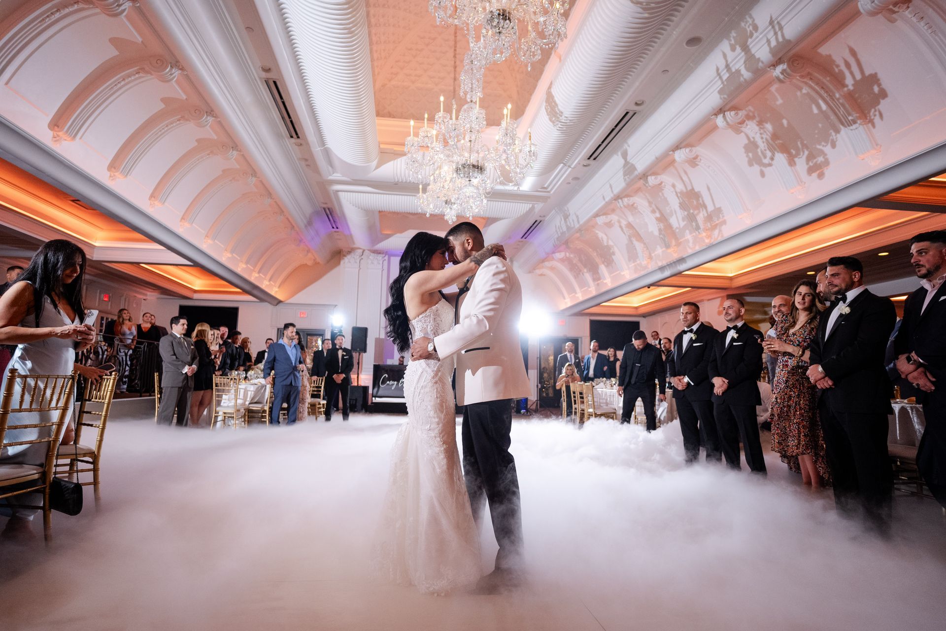 first dance on clouds at naninas in the park in belleville nj