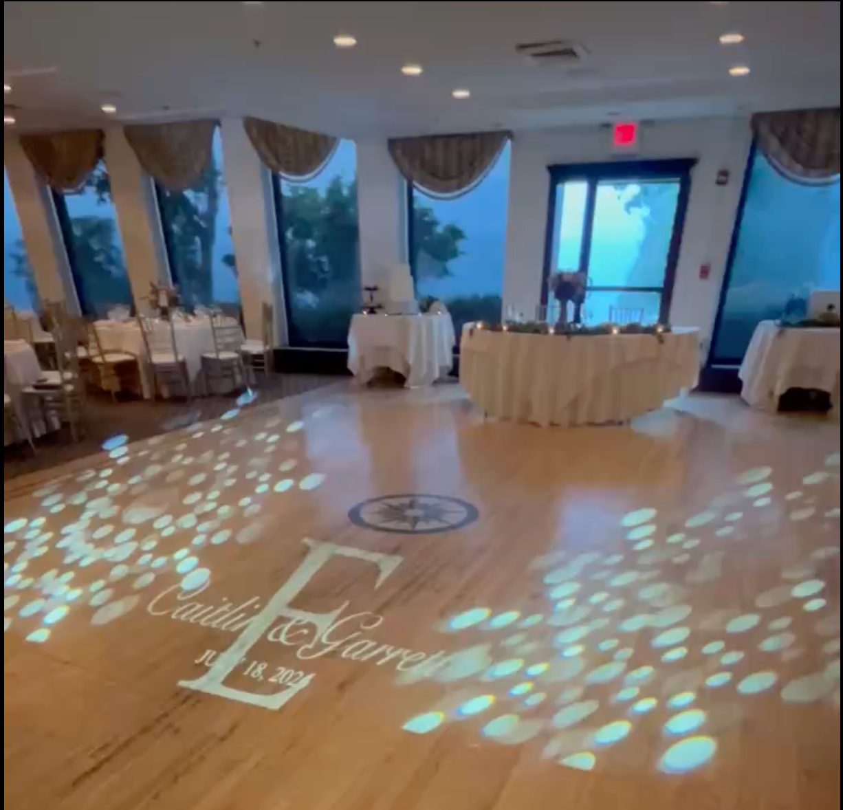 New York wedding entertainment at The Thayer Hotel — packed dance floor in the Washington Ballroom