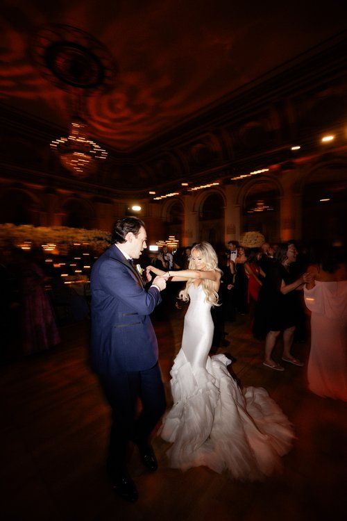 plaza hotel wedding couple 