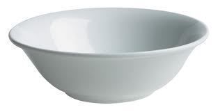 White ceramic bowl.