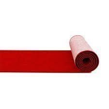 Red carpet rolled out, ready for use.