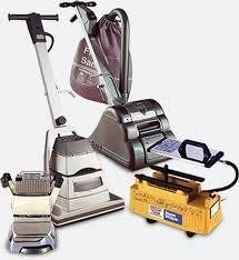 Floor sanding and cleaning machines in a variety of sizes.