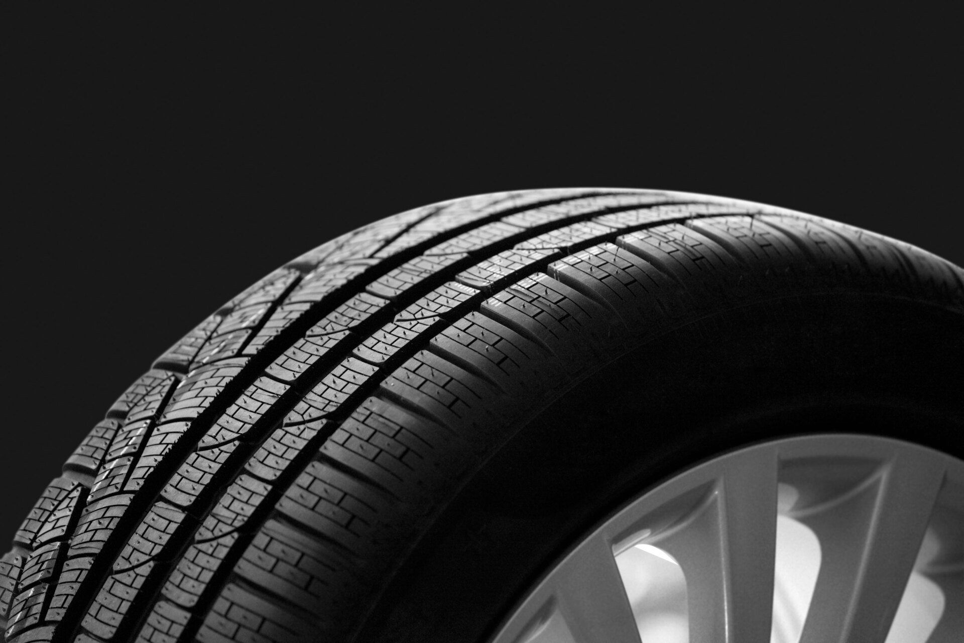 Car Tyre on Dark Background — Mildura & Sunraysia, VIC — Good Deal Tyres