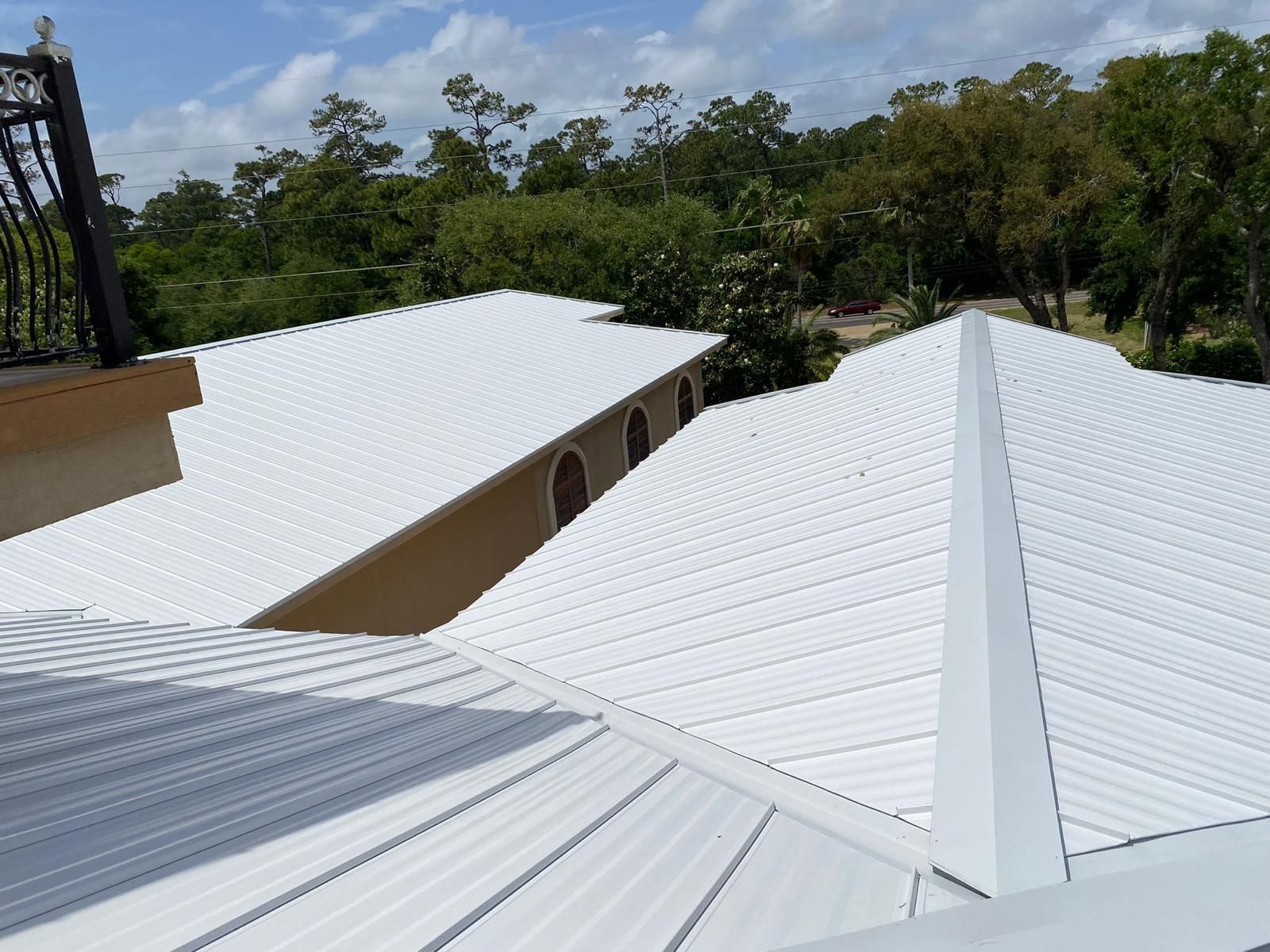 Standing seam metal roof installation Gulf Breeze FL — Coastal Family Roofing