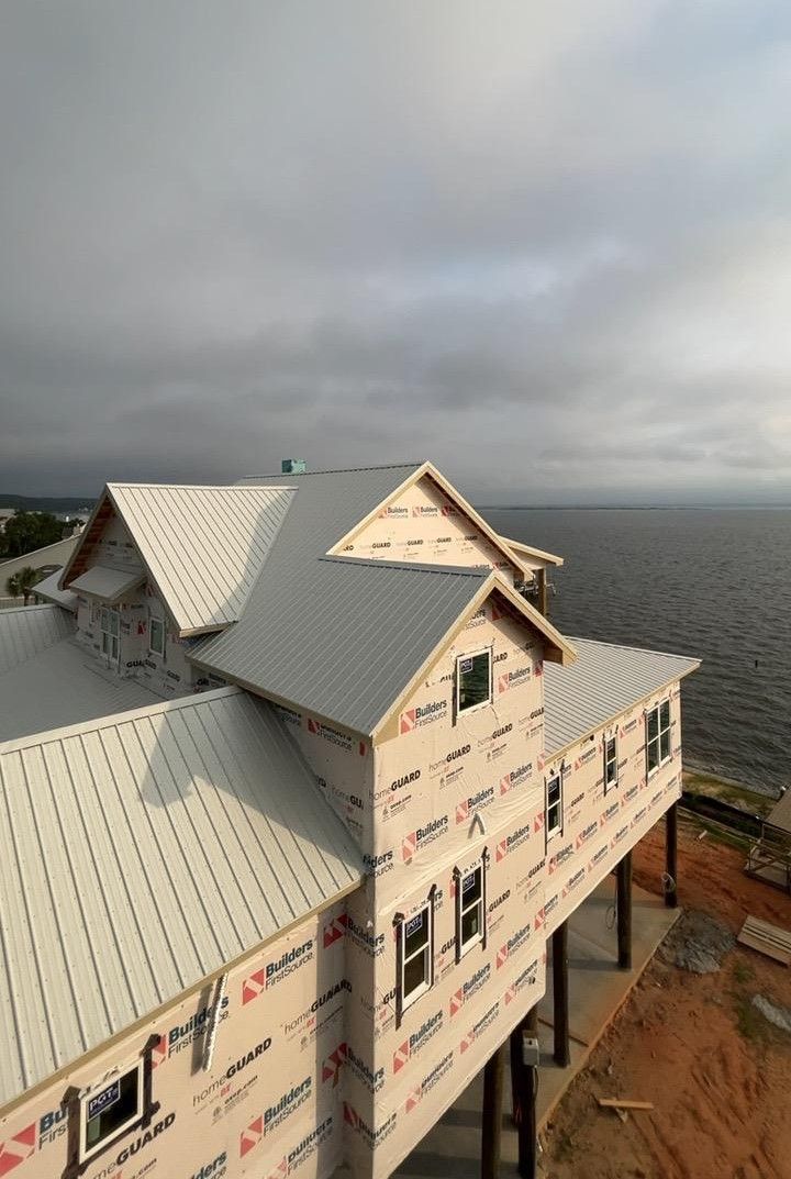metal roof installation - Gulf Breeze, FL - Coastal Family Roofing