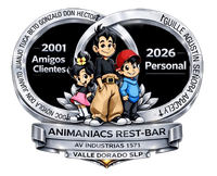 Logotipo de Animaniacs Restaurant Bar
