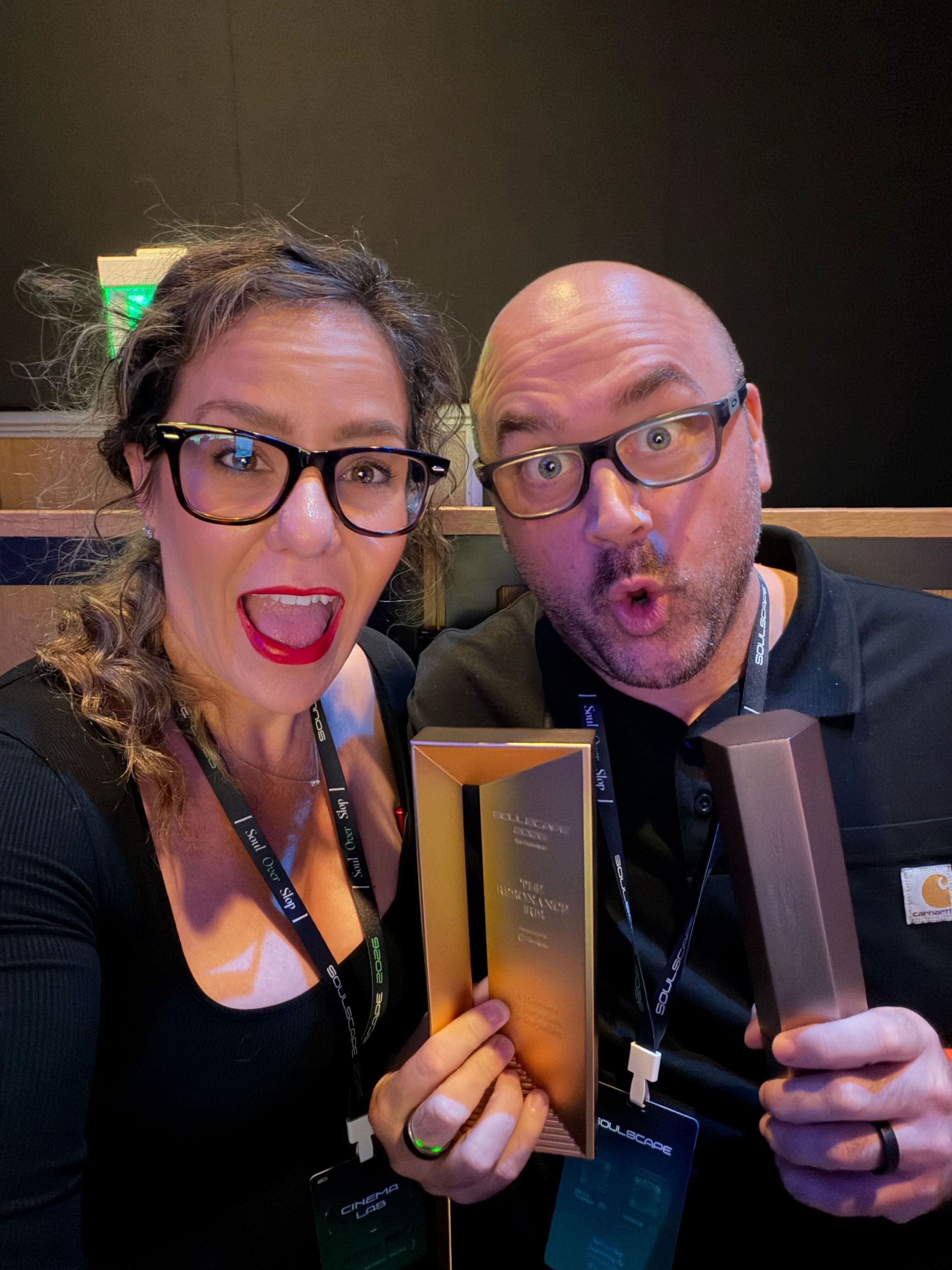Receiving of the Soulscape AI Film Award