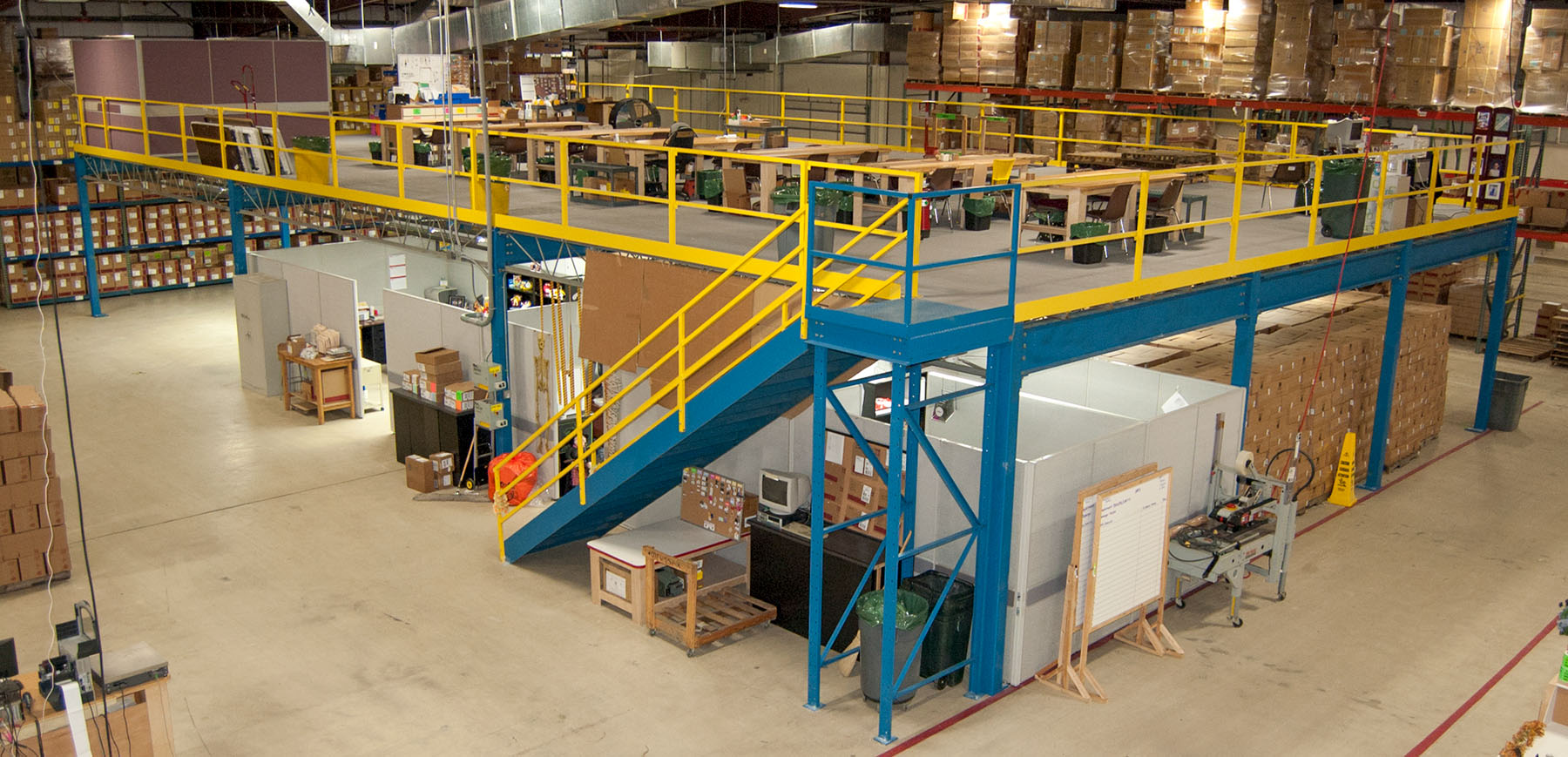 warehouse racking and mezzanines