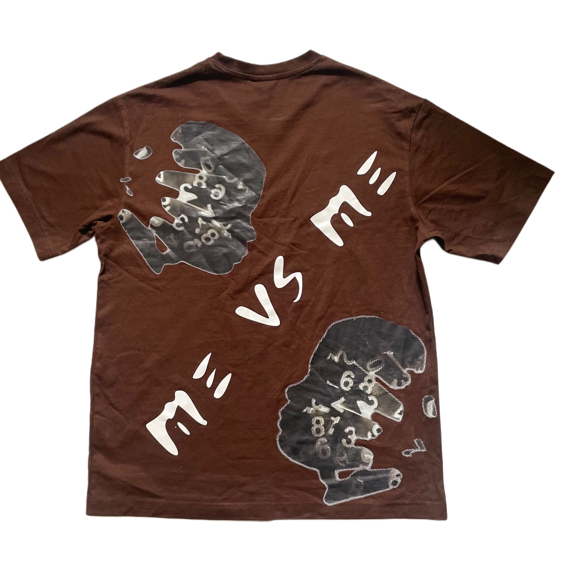 Brown t-shirt with the word
