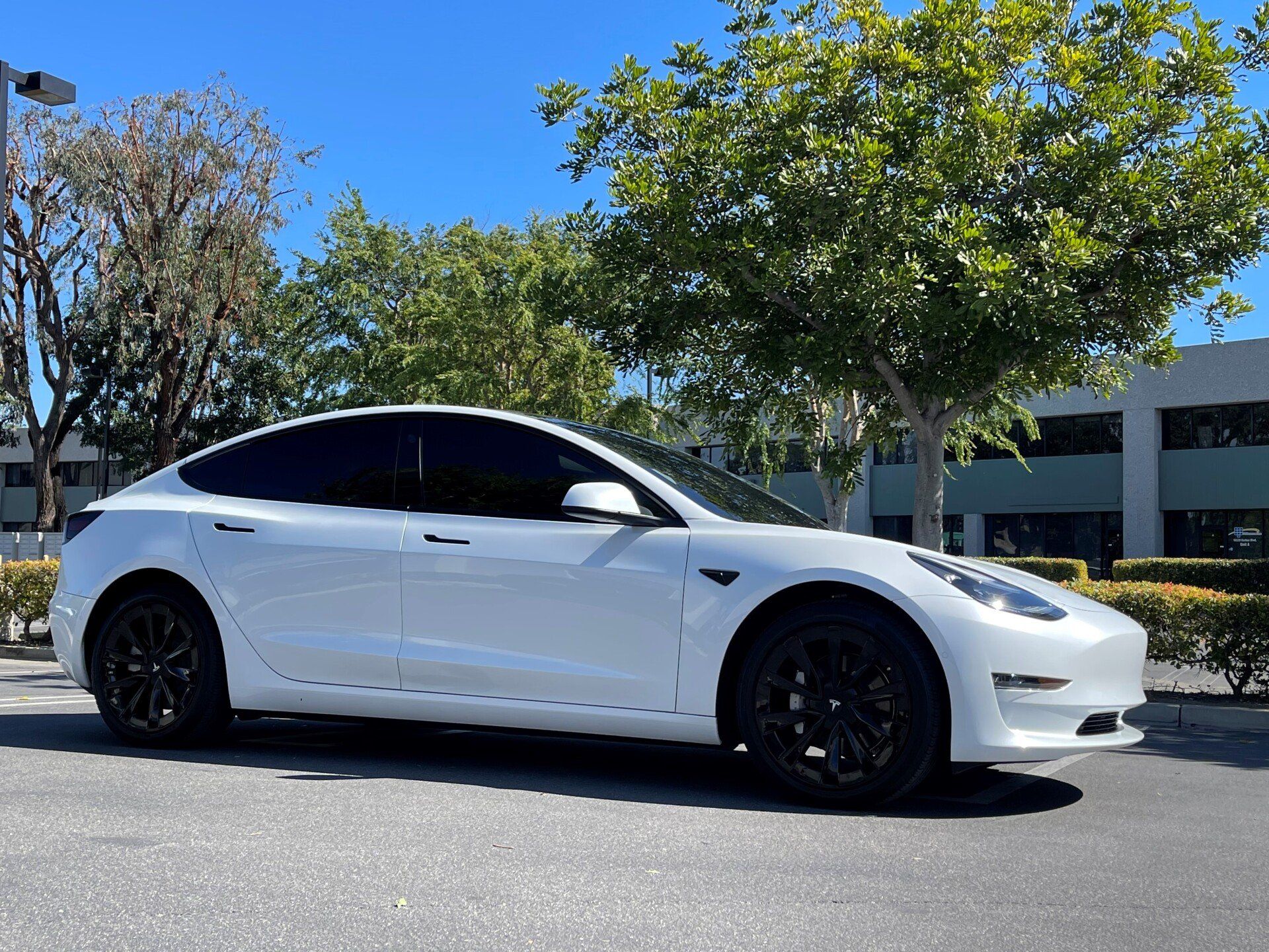 White Tesla Model S | Fountain Valley, CA | Rodz Tint Shop
