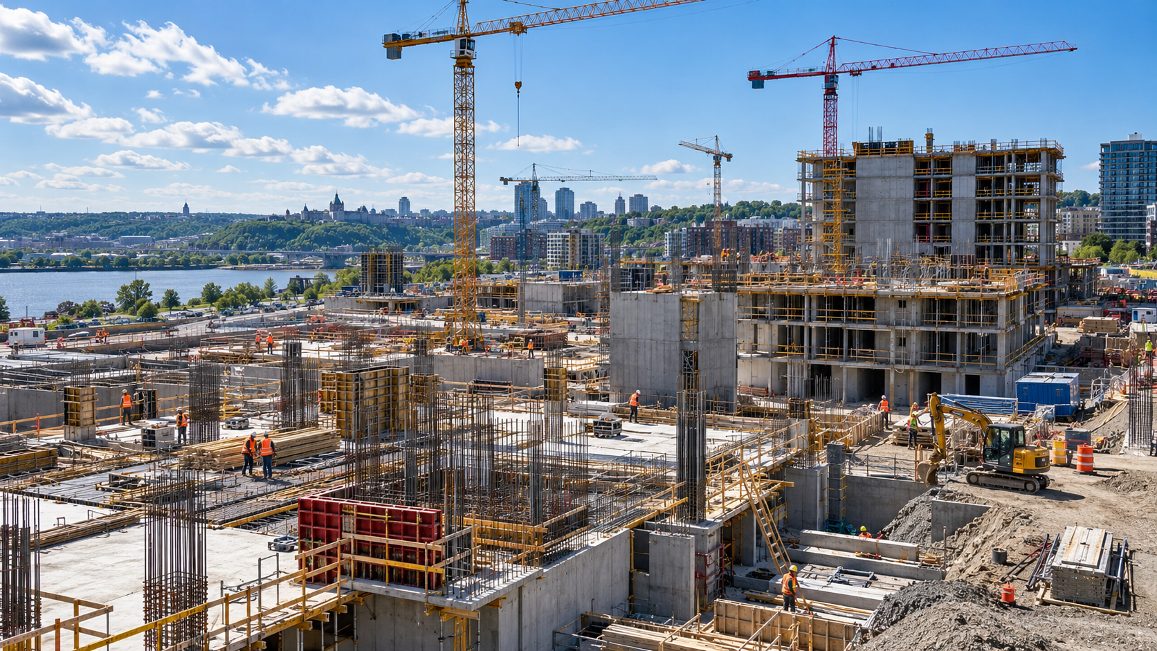 Des chantiers bien planifiés