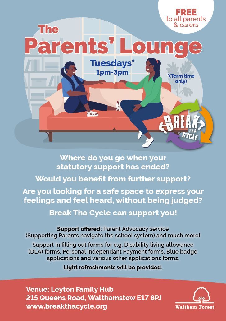 Break tha Cycle Parents Lounge