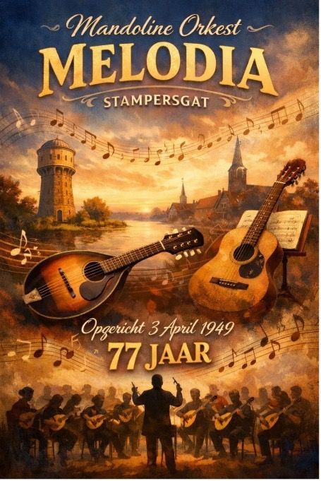 Mandolineorkest Melodia logo
