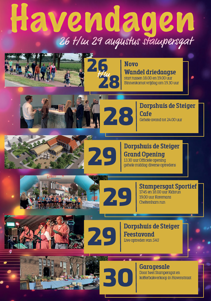 Activiteiten en evenementen De Steiger