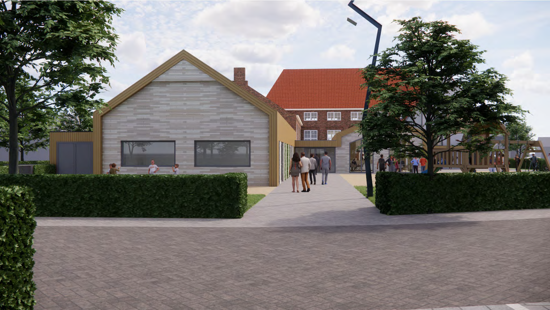 Dorpshuis De Steiger in Stampersgat