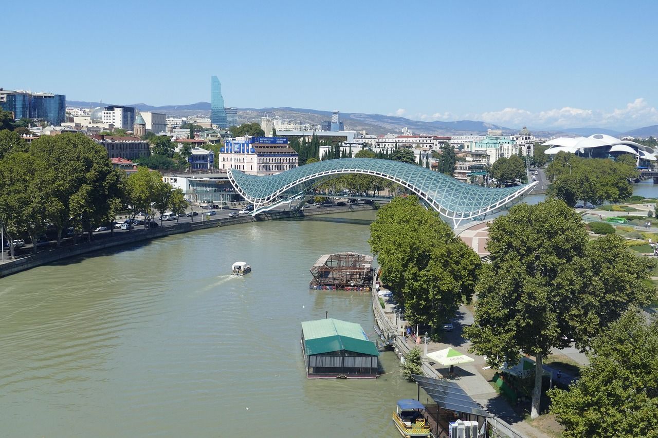 Tbilisi, Georgia - Mtkvari river