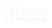 White TILIAN limo services logo.