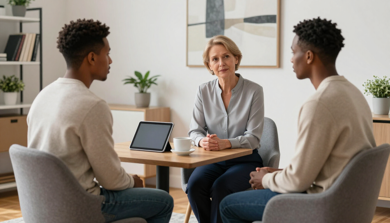 Professional consultation session