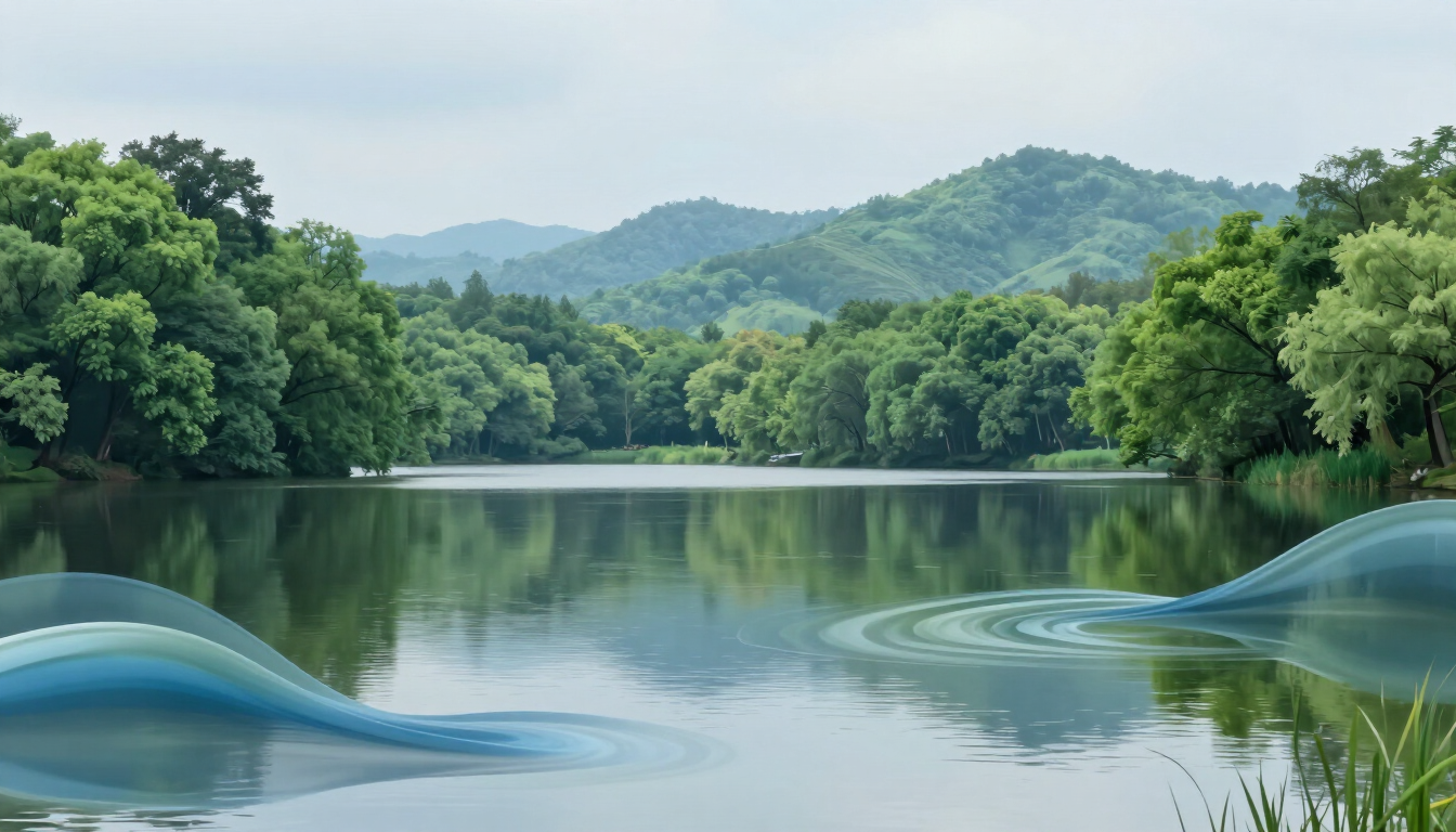 Serene Nature and Mindfulness