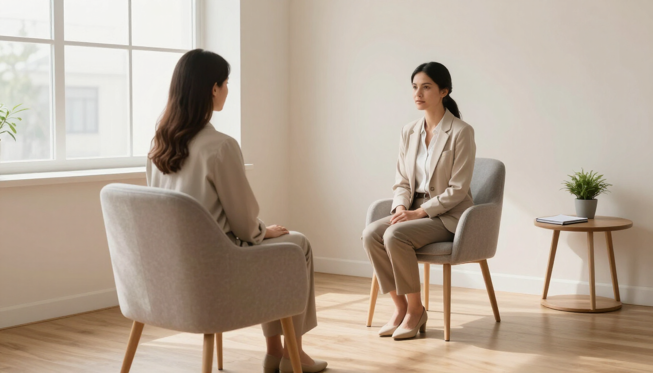 Clinical hypnotherapy session