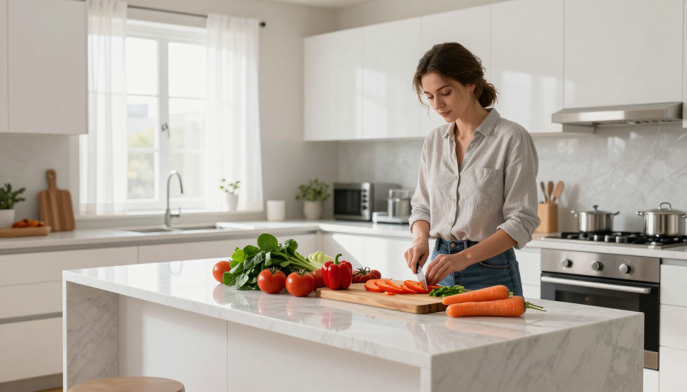 Healthy lifestyle and nutrition focus
