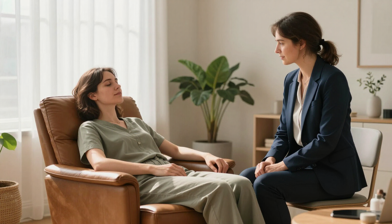 Calm hypnotherapy session in Atlanta