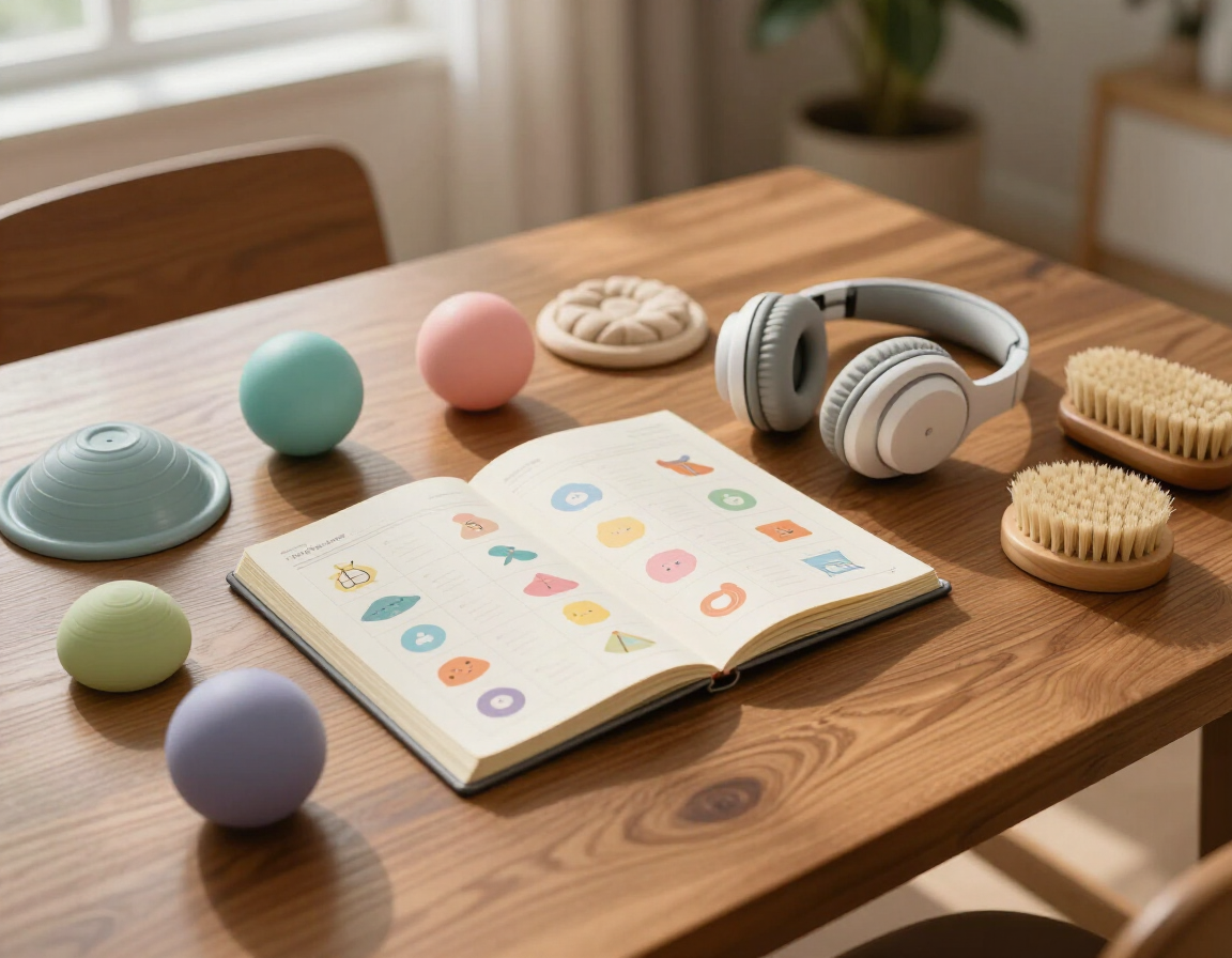 Autism-informed therapy planning with sensory-friendly tools