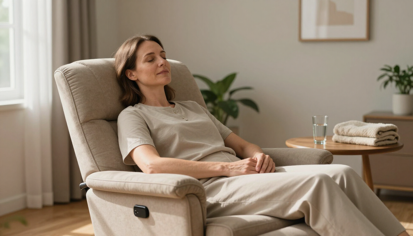 Hypnosis for peace of mind in a calm, supportive hypnotherapy setting