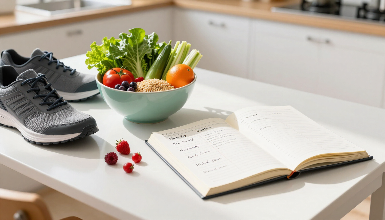 Healthy habit planning for sustainable weight loss