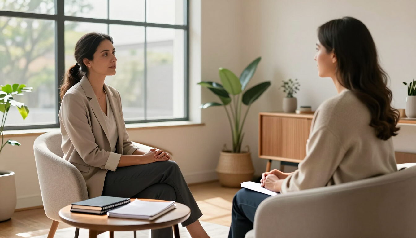 Hypnotherapy practices in Atlanta consultation room