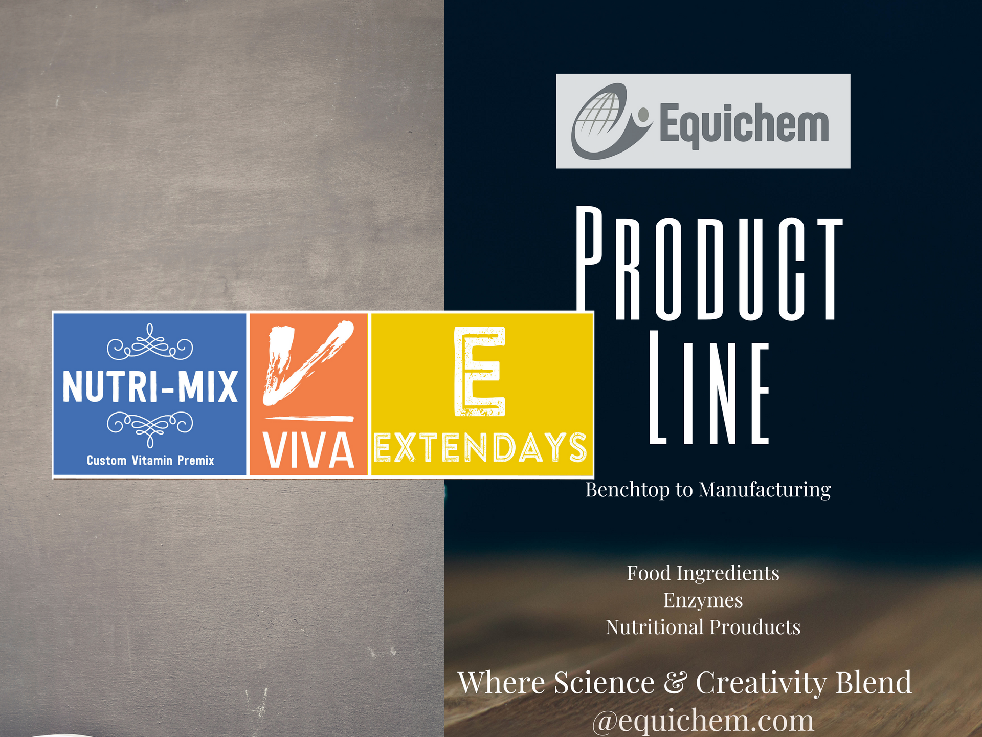 A poster that says product line on it