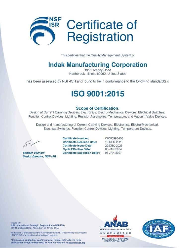 Certificate of Registration