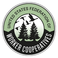 The logo for the united states federation of worker cooperatives