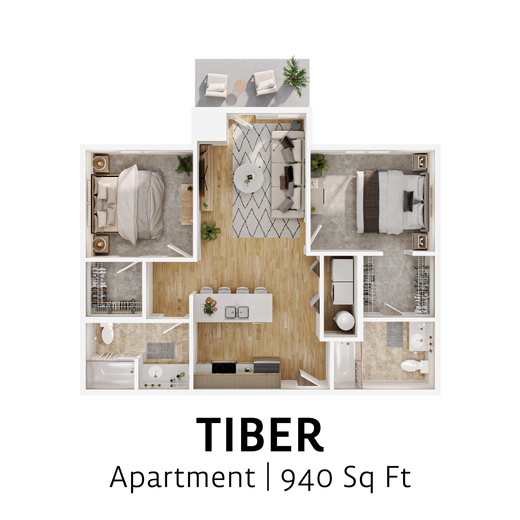 Tiber floor plan