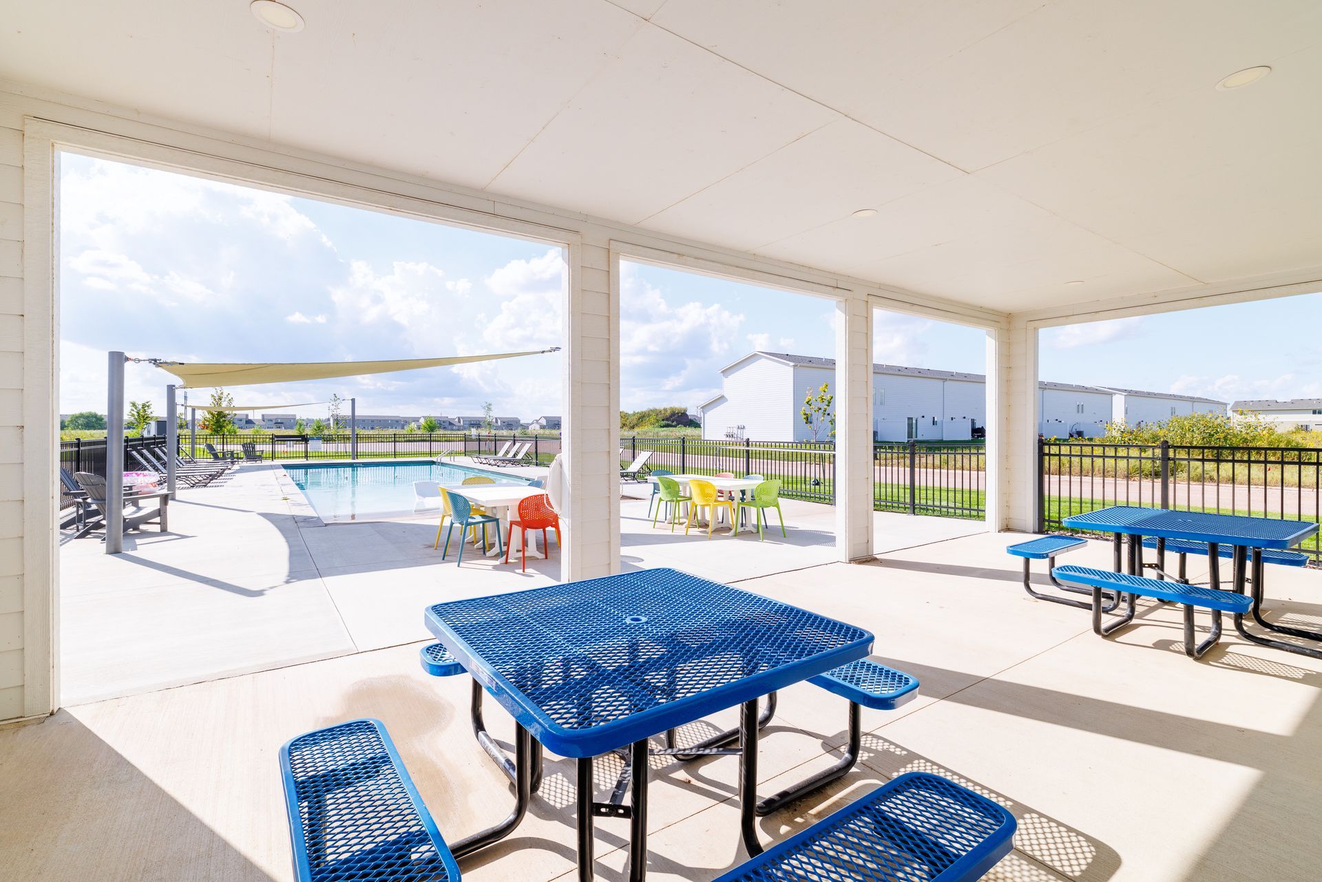 Wondery Pool Seating