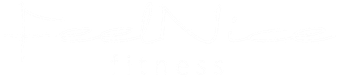 "FeelNice" in lichtblauw handschrift.