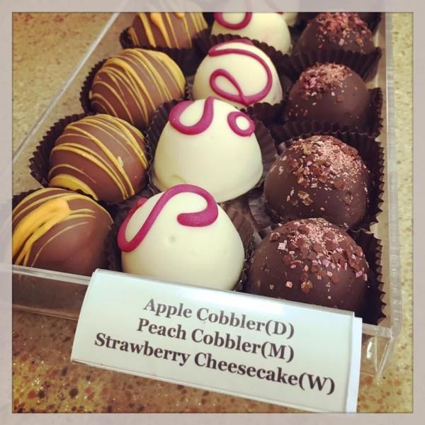 assorted fruit truffles