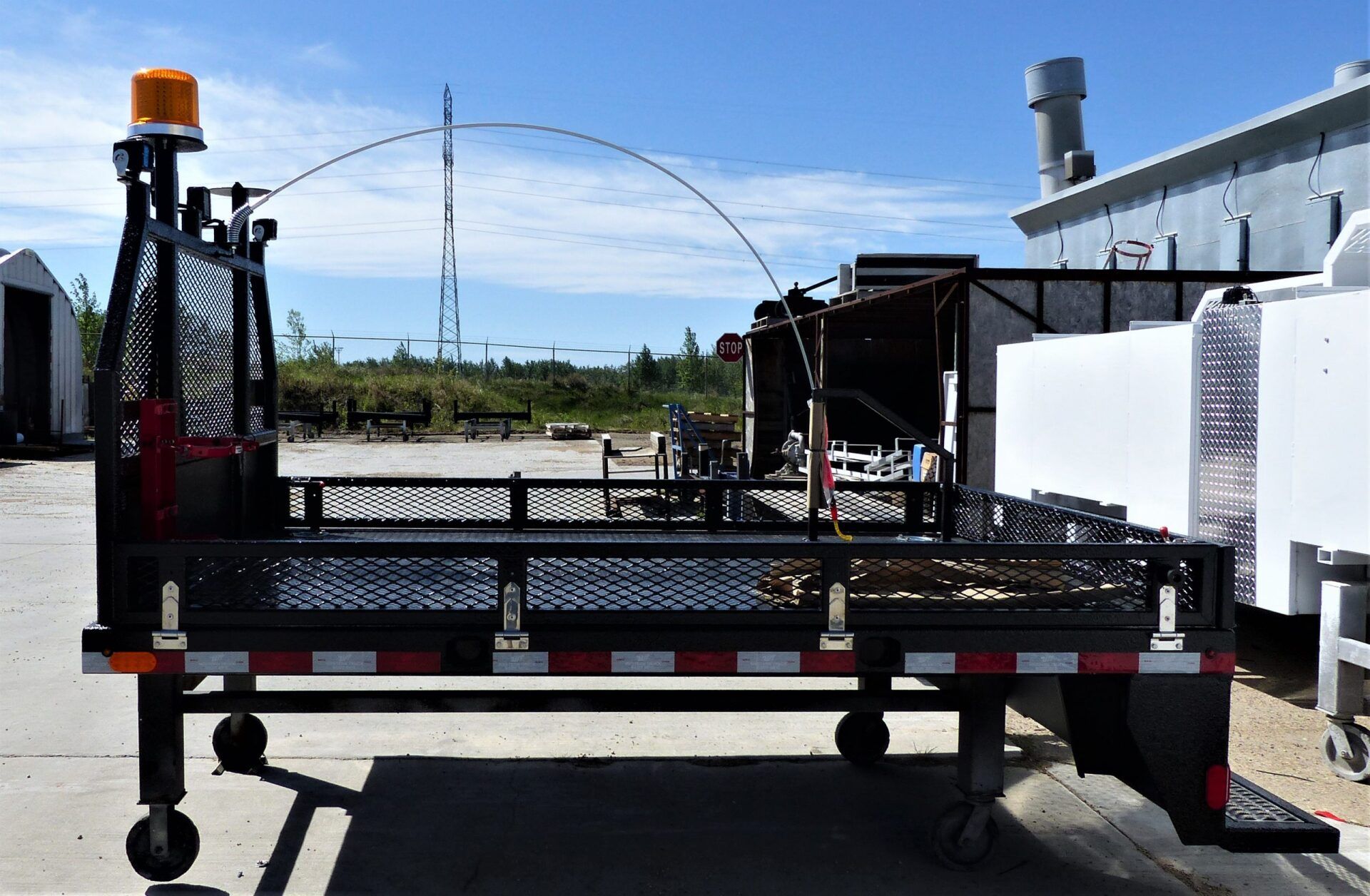 Custom build flat deck for truck