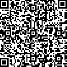 Black-and-white QR code on a white background