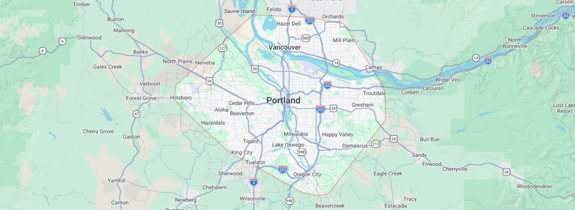 Portland map