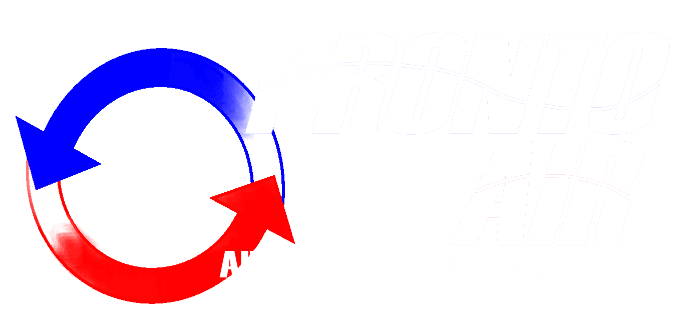 A blue and red circle with two arrows pointing in opposite directions.