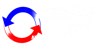 Blue and red circular arrows forming a loop, symbolizing refresh or cycle