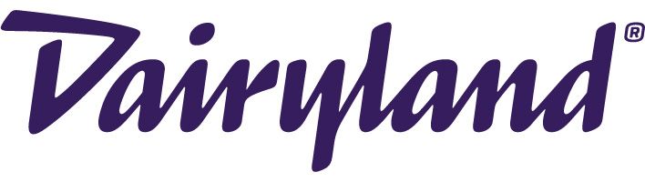 The fairyland logo is purple and white on a white background.